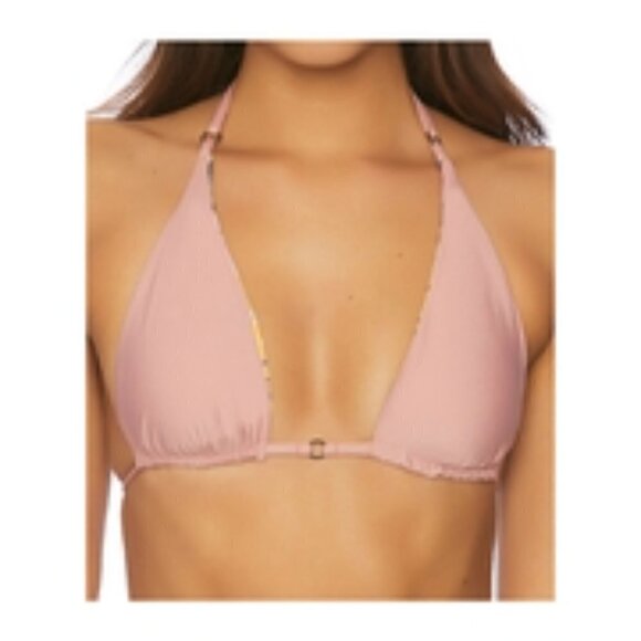 Vyb French Cut Triange Bra Bikini Top Reversible NWT - Picture 2 of 5